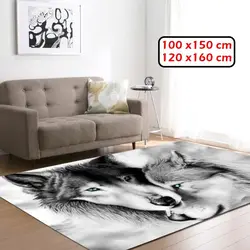 3D Печатный волк шаблон ковер для гостиной нескользящий прямоугольник коврики коврик для кикен диван йога коврик Домашний Декор (7 стиль)
