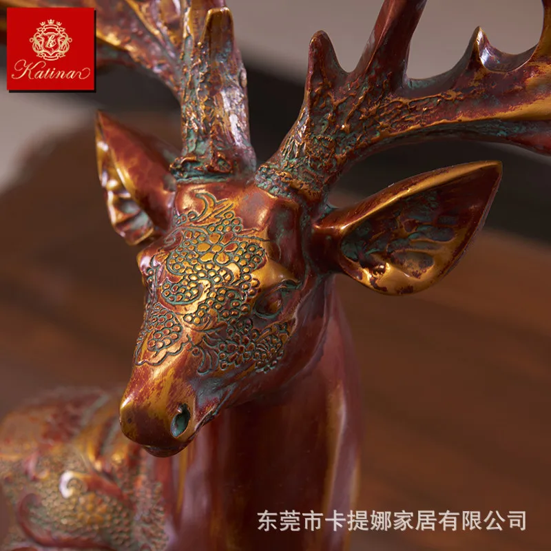 烛台鹿头