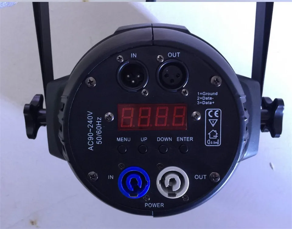 4/6/8 pz 18x18 Вт Zoom Luci LED Par con 1 чехол rgbwa uv 6 в светодиодный par luce dj контроллер dmx luci led