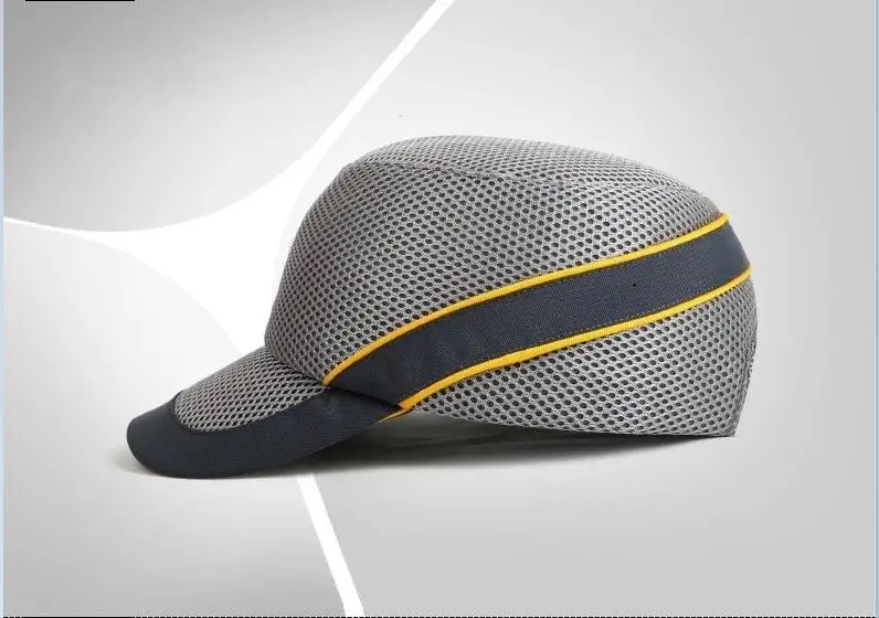 Bump Cap Work Safety Helmet With Reflective Stripe Summer Breathable Security Anti-impact Light Weight Helmets Protective Hat