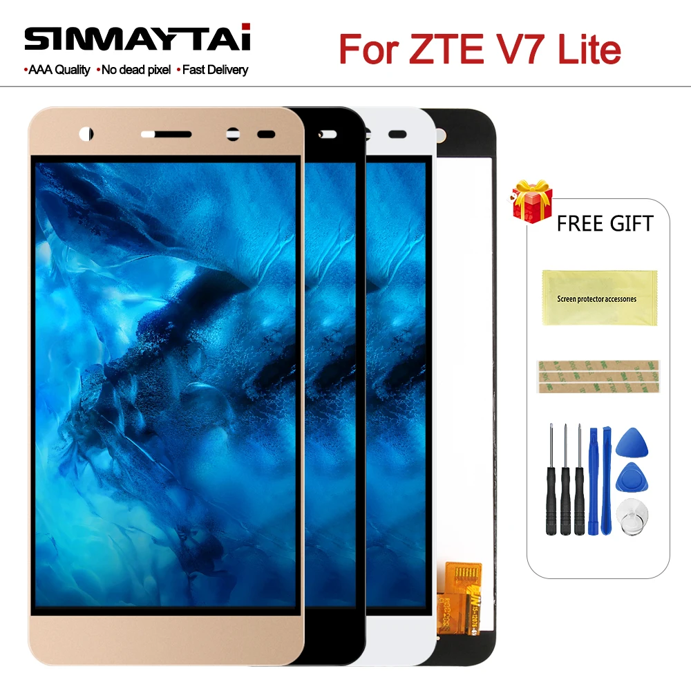 5 0 дюймов для ZTE Blade V7 Lite ЖК-дисплей кодирующий преобразователь сенсорного экрана