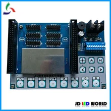 V4.0 светодиодный дисплей экрана единица модули мульти-функциональный тест карты Поддержка одиночный/двойные Цвет/RGB светодиодный тестирование модуля, против старения, для ремонта