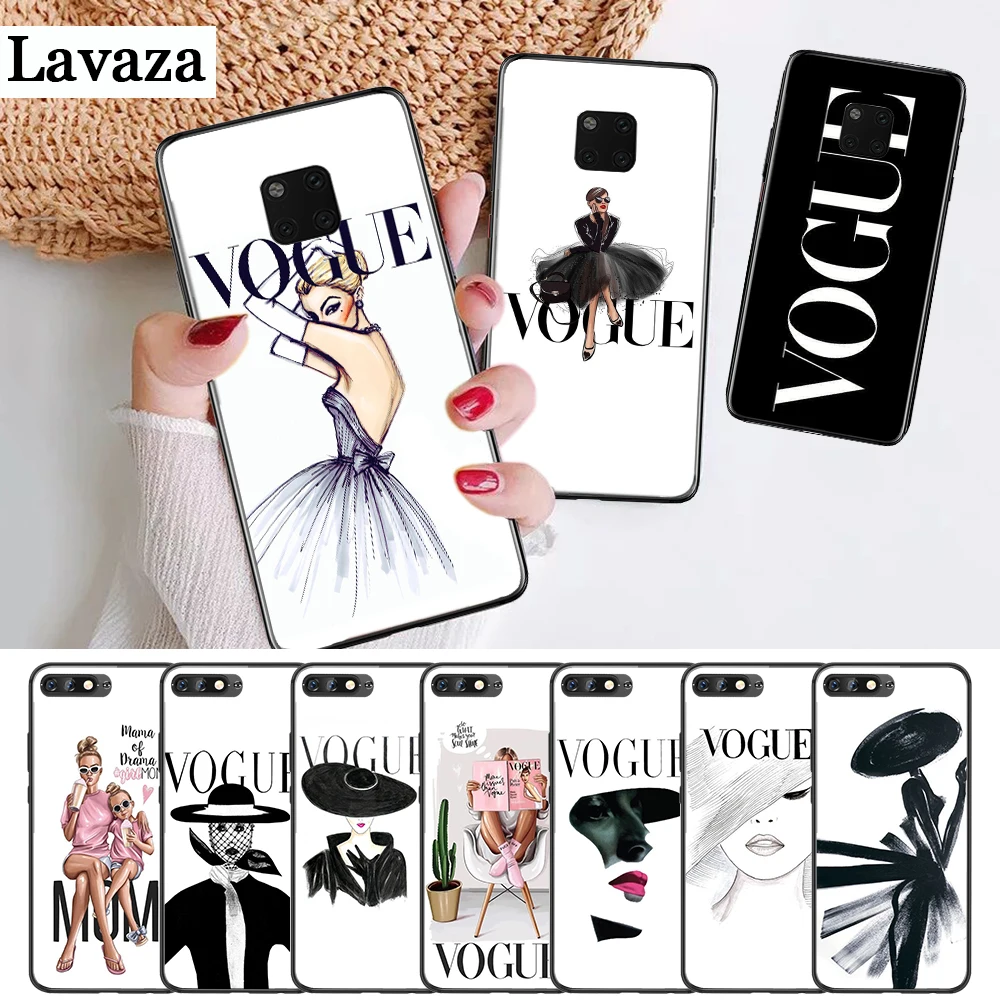 

Lavaza New More Issues than Vogue Silicone Case for Huawei Mate 10 Pro 20 Lite Nova 2i 3 3i 4 Y5 2017 Y6 2018 Y7 Prime Y9