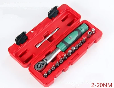 XITE набор инструментов для велосипеда набор инструментов для ремонта инструмента гаечный ключ 1/" DR 2-14Nm динамометрический ключ инструменты для ремонта 1-25NM 2-20NM - Цвет: 2