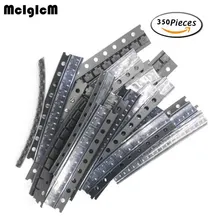 Набор транзисторов 350 шт. 35 значение smd набор транзисторов M1(1N4001)/M4(1N4004)/M7(1N4007)/S9012 S9014 S8050 S8550