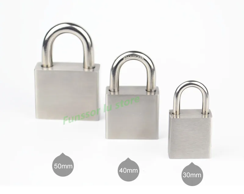 

Outdoor special 304 stainless steel padlock, Waterproof,Anti-theft lock core,For outdoor,Communications, electric power,shipping