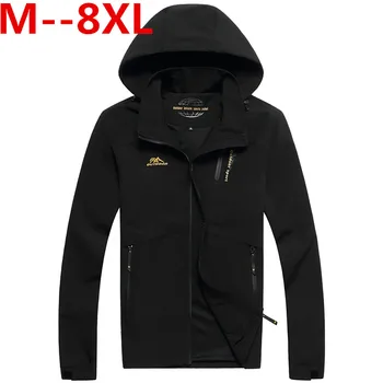 

big size 9XL 8XL 7XL 6XL 5XL 4XL Men's Waterproof Windpoof Jackets Men Spring Autumn Jacket Coats Male Brand Clothing Plus Size
