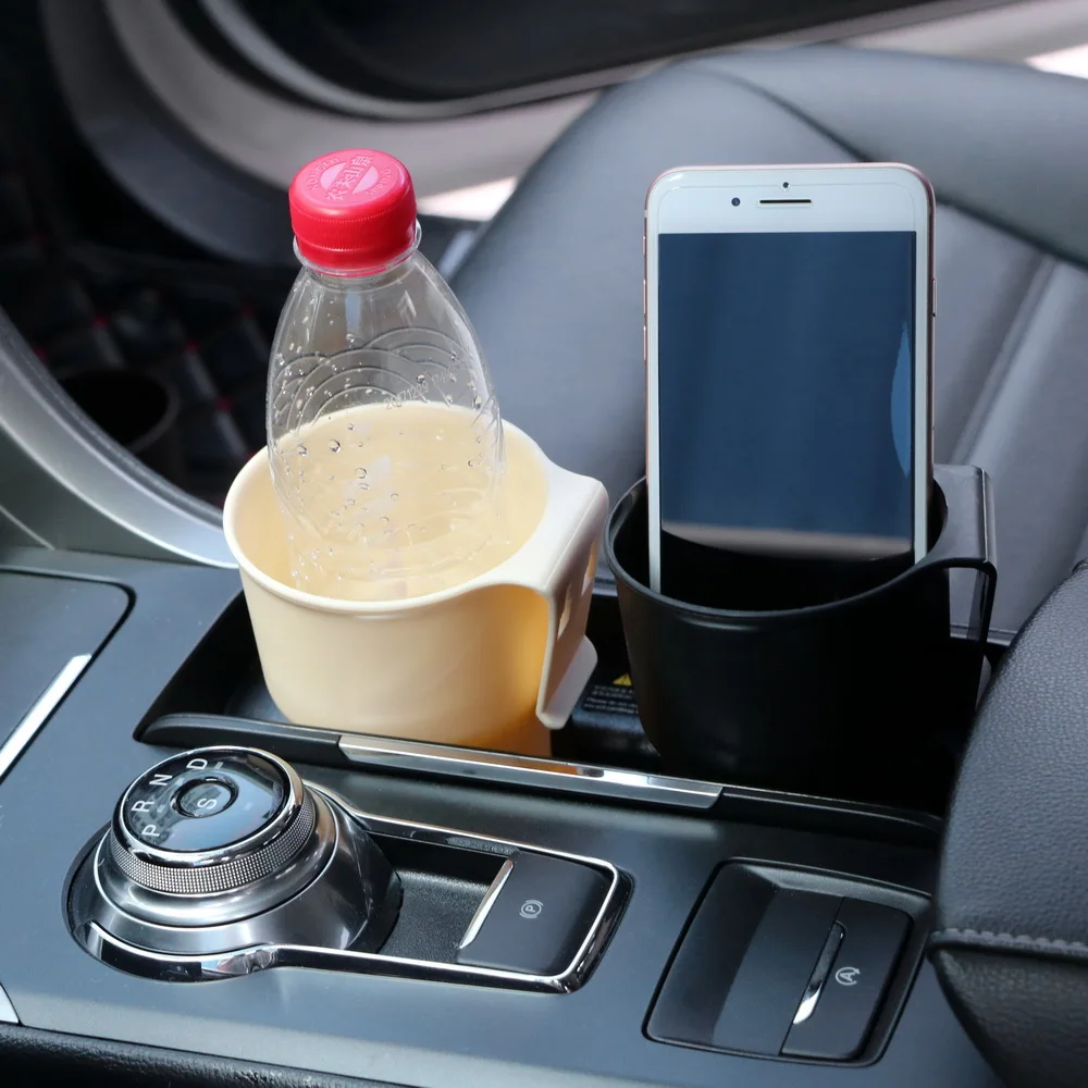 YOSOLO Air outlet Mount Vehicle Trash Container Door Armrest Box Car-styling Drink Holder Car Phone Stand Car Organizer Storage