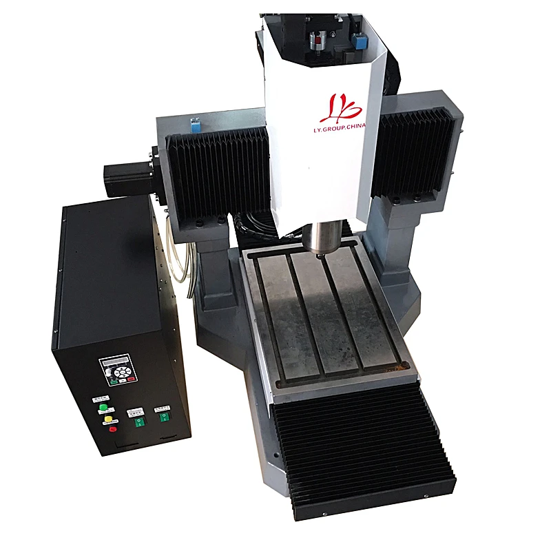 

LY 3040 full cast iron 2.2KW CNC engraving machine step motor standard version 3 axis Z axis 250mm 220V
