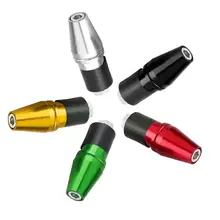 Автомобиль-Стайлинг пара 22 мм Универсальная пуля алюминиевая мотоциклетная рукоятка руль концы вес балансный Разъем Автомобильные аксессуары