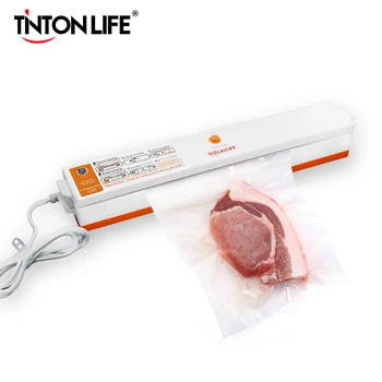 

TINTON LIFE 110V/220V Household Food Vacuum Sealer Packaging Machine Film Sealer Vacuum Packer Including 15Pcs Bags Free