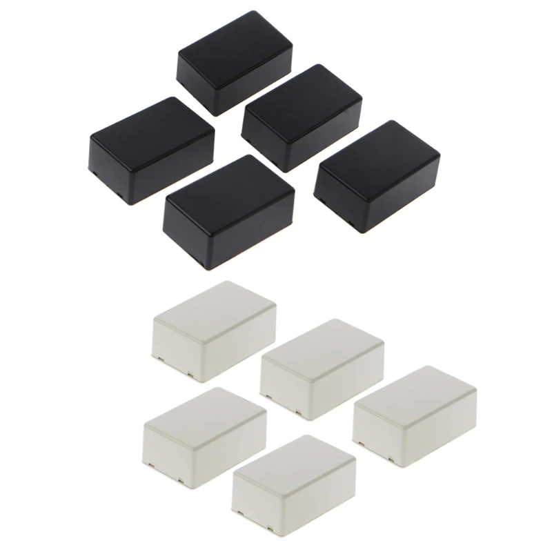 

5Pcs/set Plastic Electronic Project Box Enclosure Instrument Case DIY 70x45x30mm %328/328