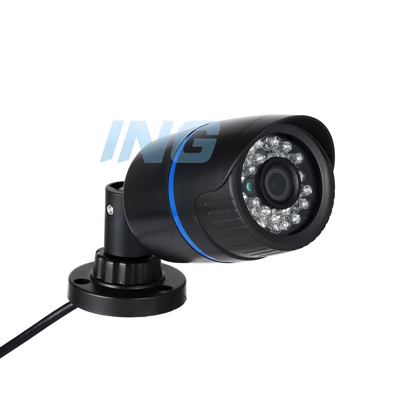 12 V/48 V PoE 1080P цилиндрическая IP камера 2.0MP 24LED IR Водонепроницаемая наружная камера безопасности ONVIF ночного видения P2P IP CCTV Камера