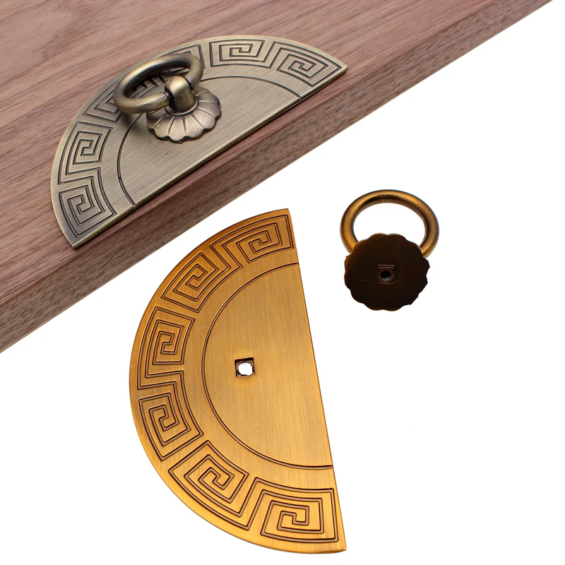 RUNBAZEF Classical Chinese Wardrobe Antique Wine Cabinet Knobs and Handles Zinc Alloy Door Handle Furniture Hardware Accessories RUNBAZEF Classical Chinese Wardrobe Antique Wine Cabinet Knobs and Handles Zinc Alloy Door Handle Furniture Hardware Accessories