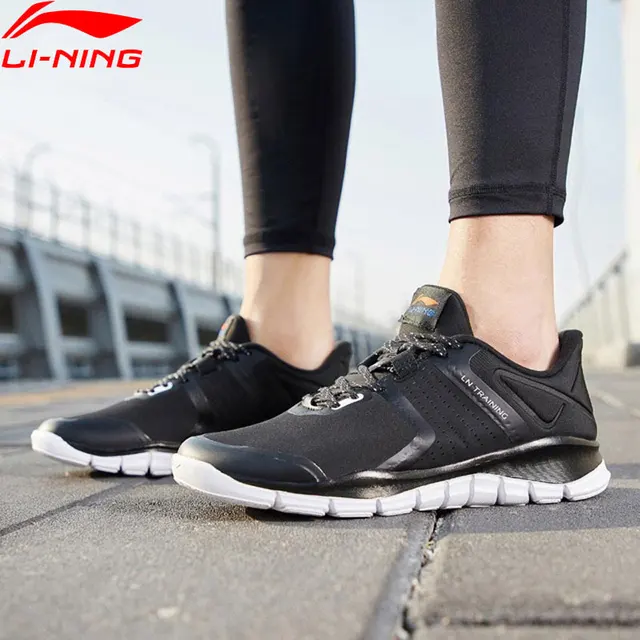 US $43.55 Li-Ning Men 24H Training Shoes Light Weight Free Flexible Comfort LiNing Wearable Sport Shoes Fitne