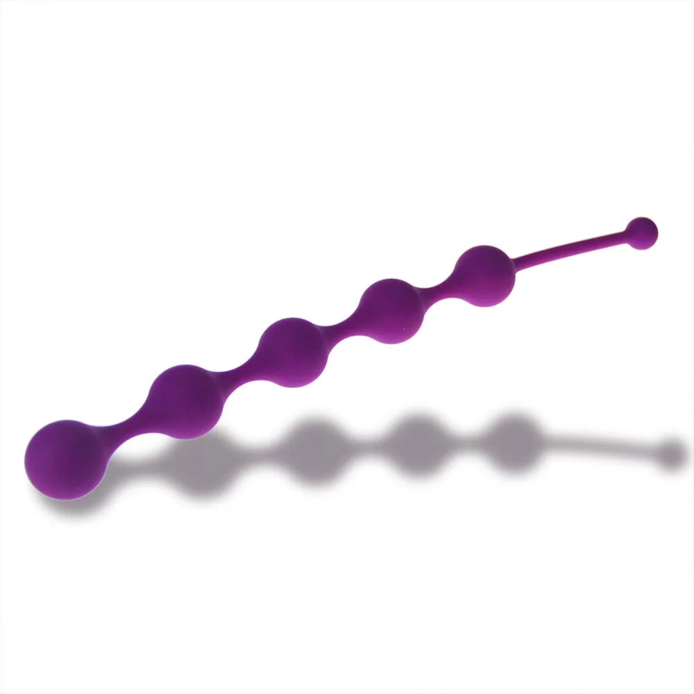 h069d Cannonballs Large Silicone Anal Beads (5)