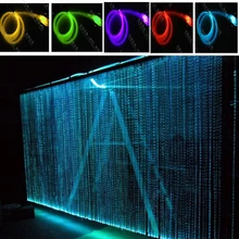 kids DIY fibre lights 1.5mm twinkle sparkle flash side glow optic fiber lighting