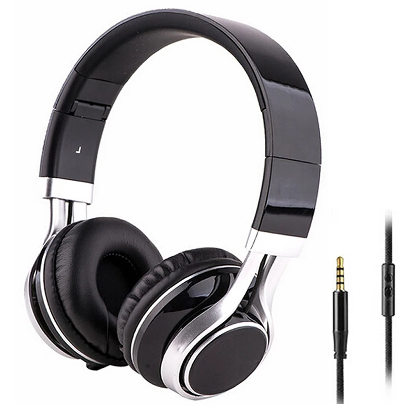 New Earphones Headphones Best Quality With Microphone 3.5MM Jack Stereo