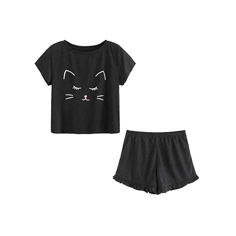 Cat Meow 2 Short-Sleeves Tee Baby Girls