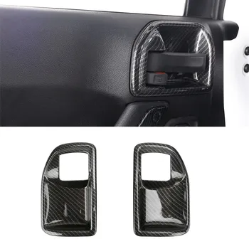 

Interior Door Handle Bowl Cover Trim Chrome ABS Frame Car Styling For Jeep Wrangler Rubicon JK 2007-2017 2 Doors Car Accessories