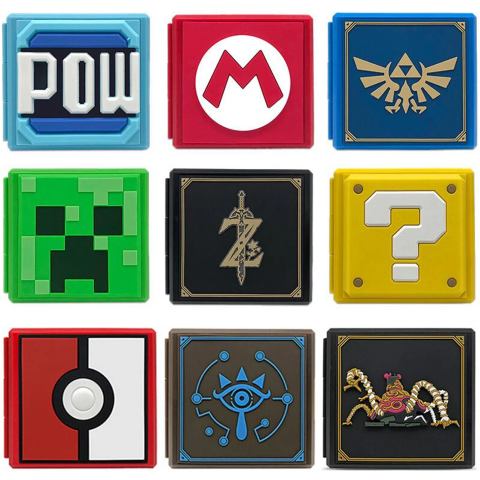 

Nintend Switch 12 in 1 Portable Game Cards Storage Case NS Hard Shell Box for Nintendo Switch