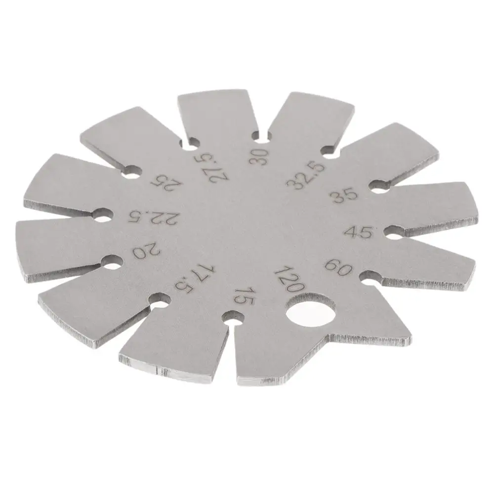  Stainless Steel Bevel Gauge Angle Protractor Range 15°-120° Gage Tools