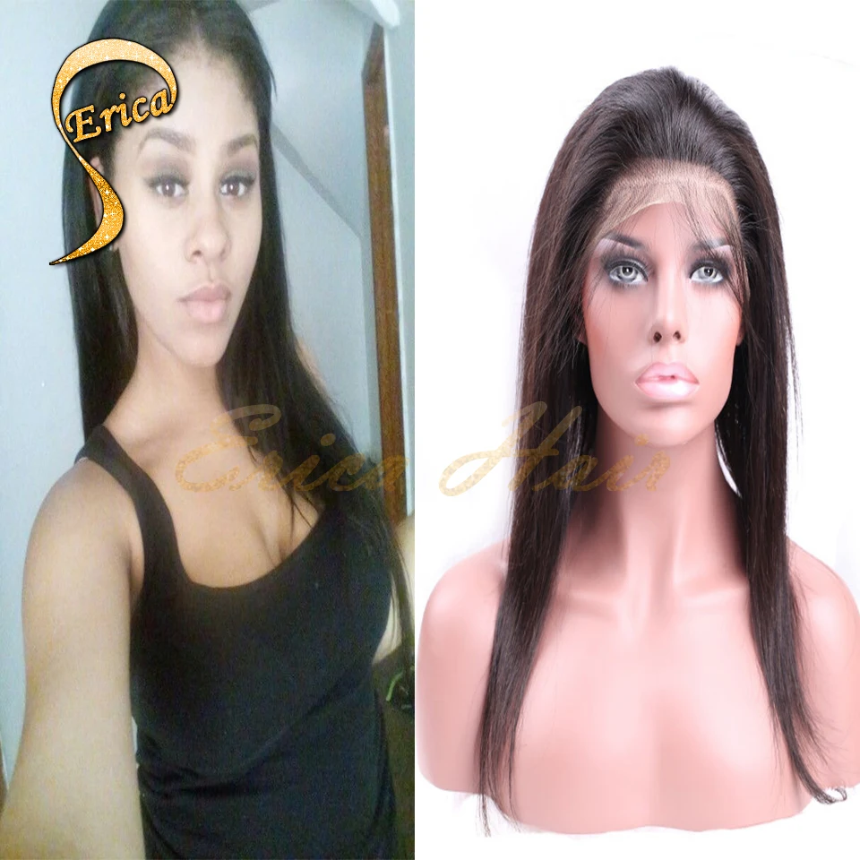 

Brazilian 360 Lace Frontal Closure 8A Lace Frontals With Baby Hair Piece 360 Lace Virgin Hair Straight Full Frontal Lace Closure