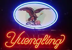 Yuengling Lager Орел СТЕКЛО Неоновый свет знак