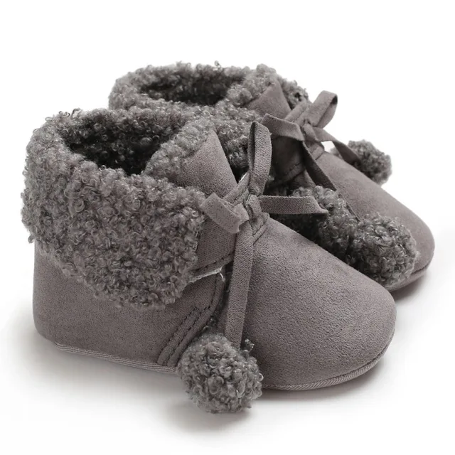 Winter Baby Boots Cute Infant Soft soled non slip ankle boots baby girl
