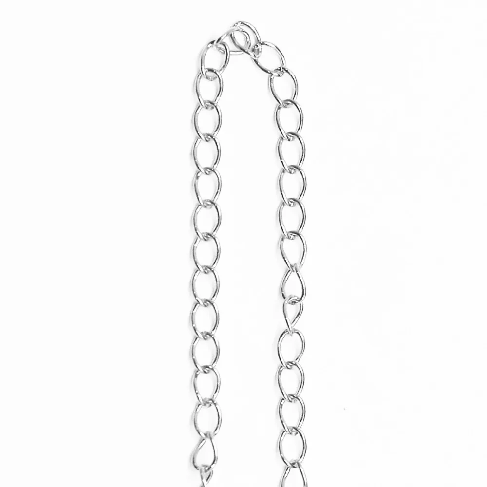 Beadsnice серебряная цепочка из стерлингового серебра 925 пробы ювелирный материал Овальные Цепочки для изготовления ожерелья продается метром ID33870