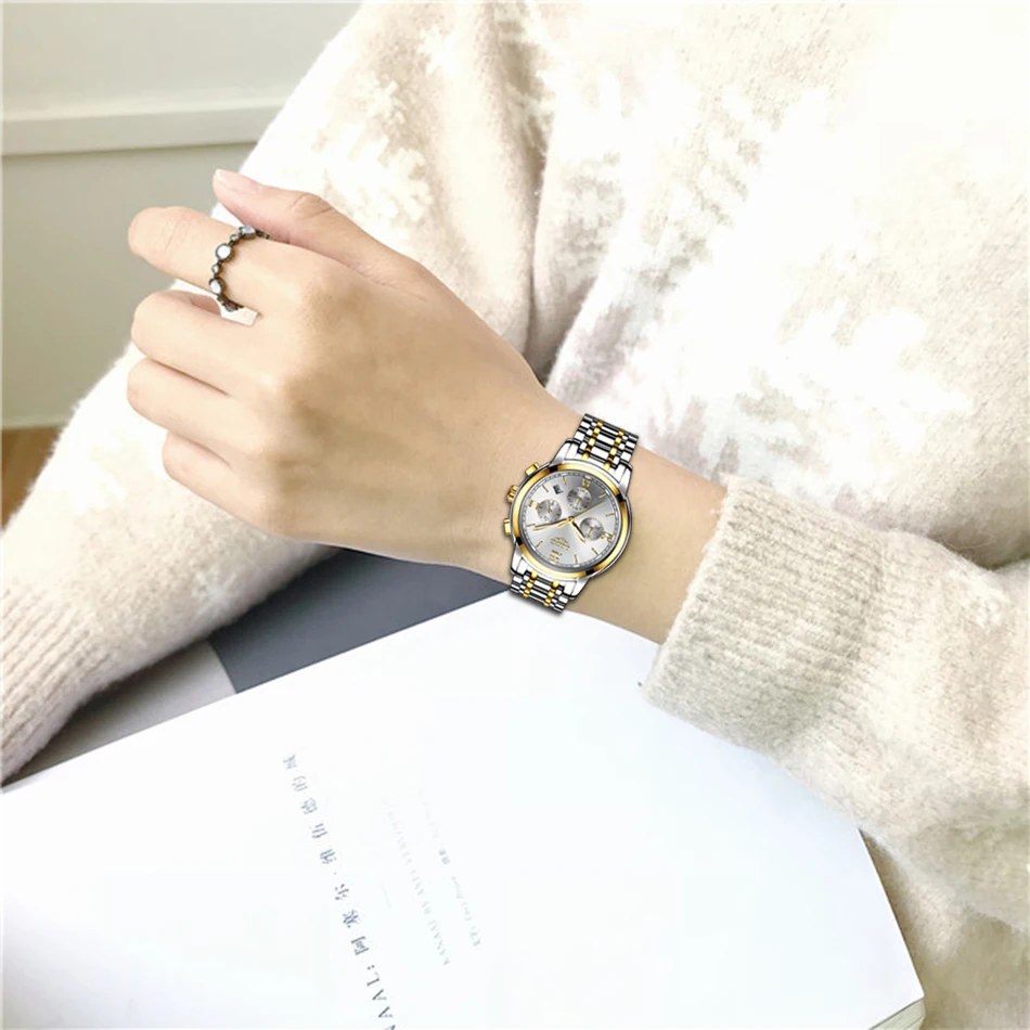 LIGE New Rose Gold Women Watch Business Quartz Watch Ladies Top Brand Luxury Female Wrist Watch Girl Clock Relogio Feminino