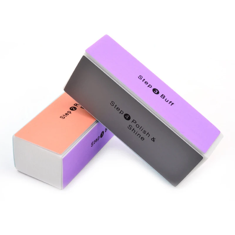 

4pcs/set Professional 4 Way Nail Art Files Buffer, Buffing Sanding Block Nails Polish Suppliers Manicure Tools