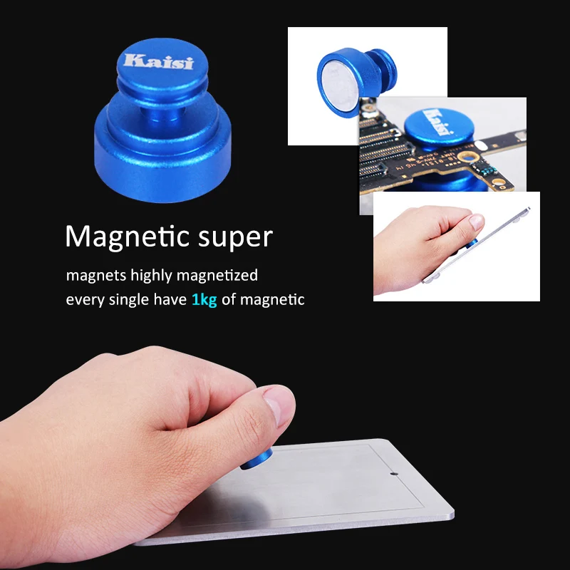 kaisi  Newest Universal Magnetic DIY Fixture PCB Board Work Station Repair Tool