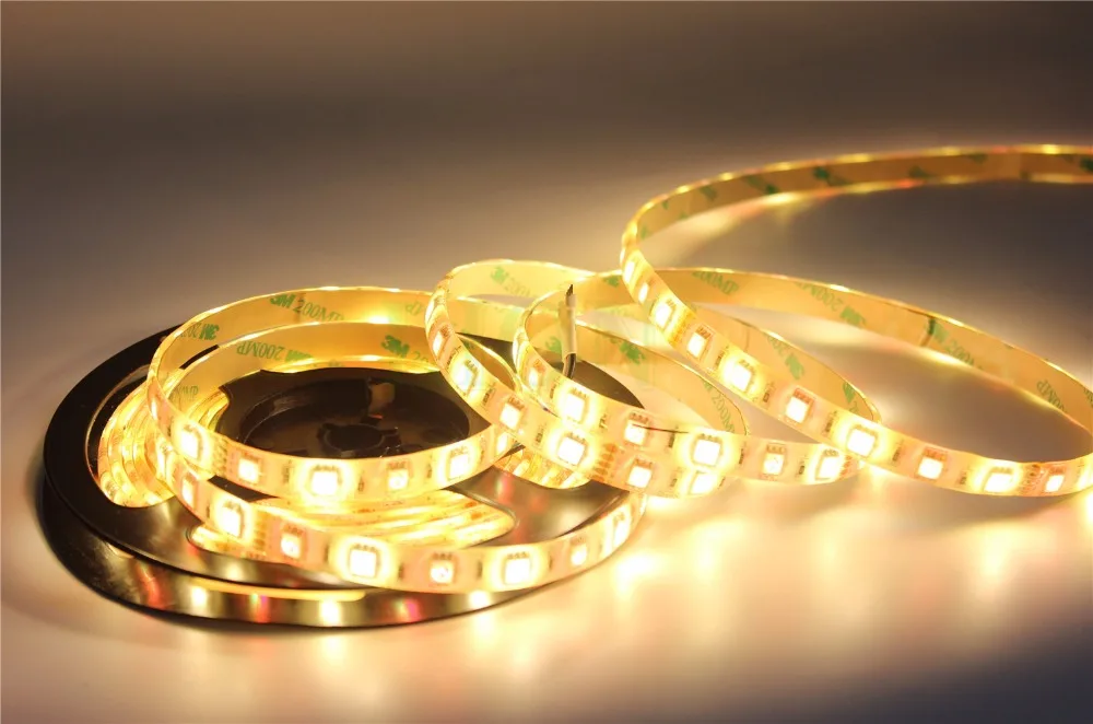 Водонепроницаемая IP20/65/67 5050 RGBW WW Светодиодная лента 5 м 300 LED SMD Magic UFO WIFI контроллер