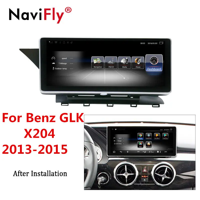 

New! 4G LTE WIFI 3+32G Android Car radio multimedia Player GPS Navigation For Mercedes Benz GLK Class X204 2013 2014 2015 NTG4.5
