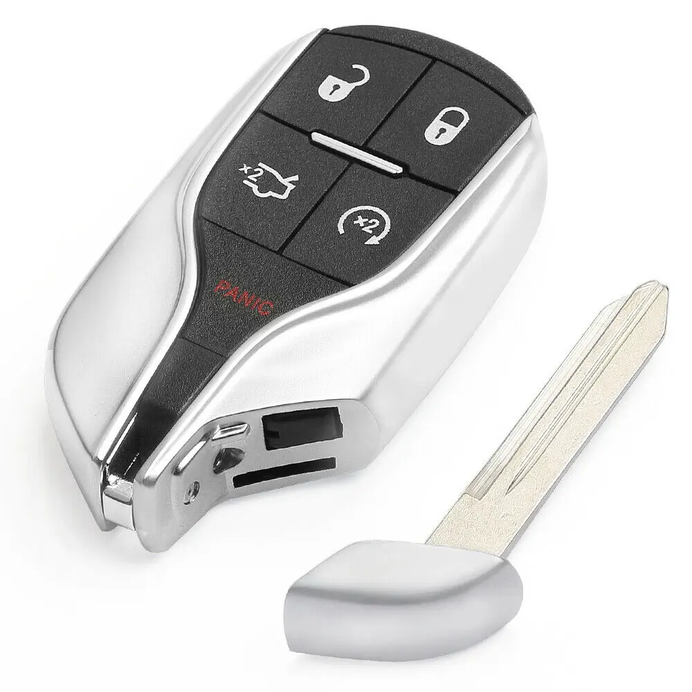 KEYECU обновлен удаленного ключи в виде ракушки чехол Брелок для Chrysler, Jeep, dodge Fiat M3N-40821302