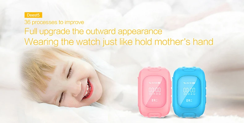 Baby Go наручные мини-часы с gps D50 дети gps трекер 2 цвета SOS аварийного анти потерянный смарт мобильный телефон приложение браслет