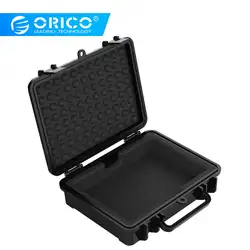 ORICO HDD защитная коробка ABS HDD чехол для хранения водостойкий противоударный чехол для 3,5 дюймов HDD с замком безопасности