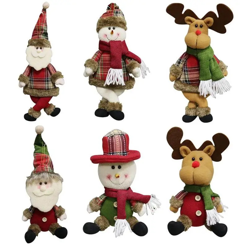 Buy Christmas Doll Ornaments Cute home christmas tree