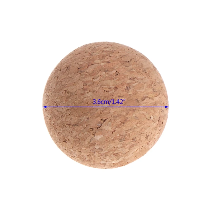 1 шт. 36 мм пробковый твердый деревянный Настольный футбольный мяч, футбольный мяч для детей