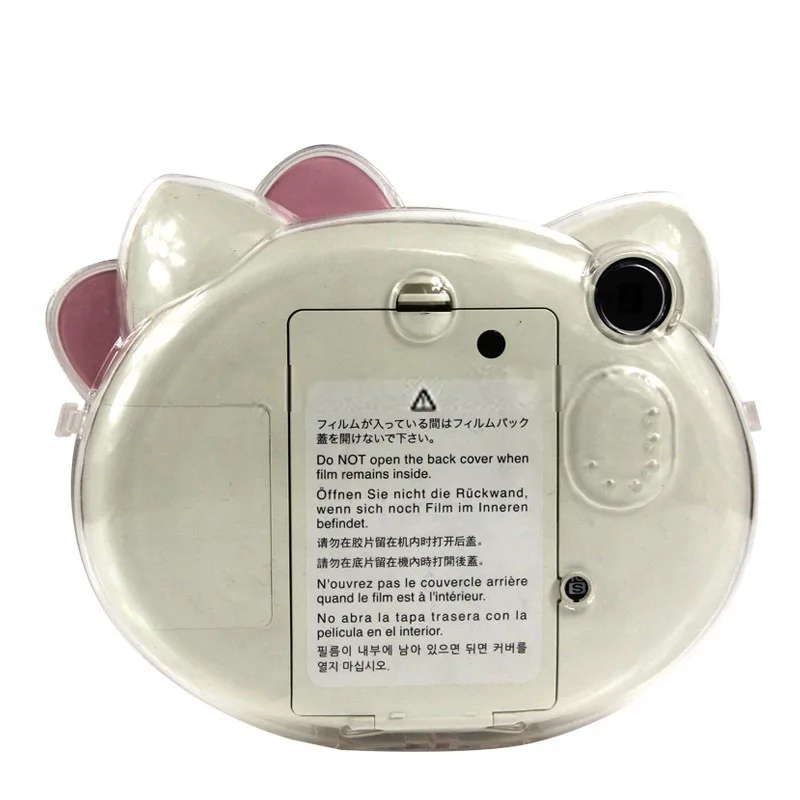 Прозрачный Кристальный чехол для камеры Fujifilm Instax Mini hello kitty из ПВХ защитная пленка для мгновенной съемки