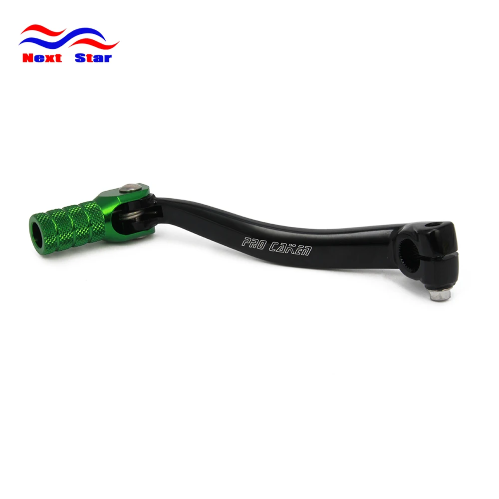 

Billet Alloy folding Gear Shifter pedal Shift Lever For KAWASAKI KXF450 KX450F KX 450F 2009 2010 2011 2012 2013 2014 2015 2016