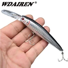 1Pcs 12 5cm 14g japan Hard Bait Laser Minnow font b Fishing b font Lure pesca