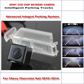 

High Quality Intelligentized Car Rear Reverse Camera For Chevy Chevrolet Sail 2010~2014 NTSC PAL RCA SONY CCD 580 TV Lines