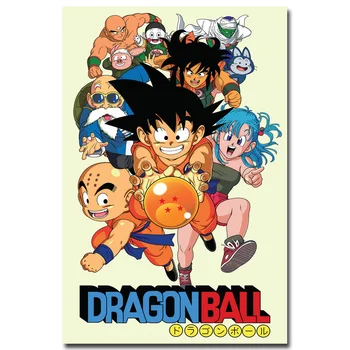 Аниме Плакат Гобелен Шелковый Драконий Жемчуг Dragon Ball в ассортименте 3