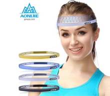 AONIJIE Silicone Sweatband Multi Function Sports Headwear Running Cycling Sweat Control Head Band
