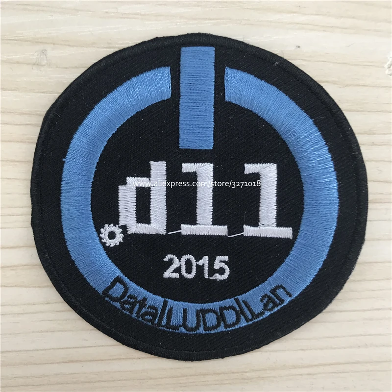 Buy high quality custom twill embroidery patch for