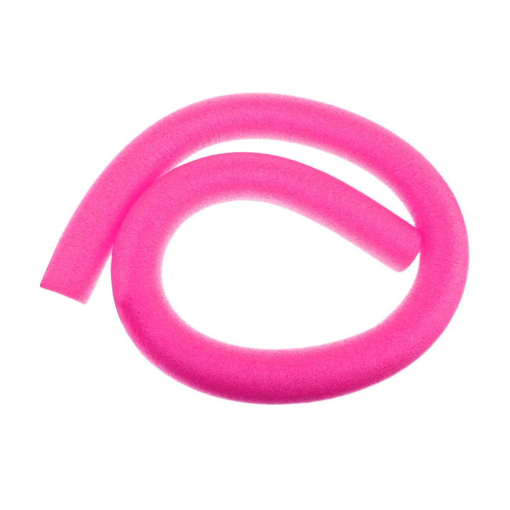 Kids Adlts Lightweight Water Floating Swimming Pool Noodle Solid Core Swim Float Buoy Training Aid Gear Accessories - 7 Colors
