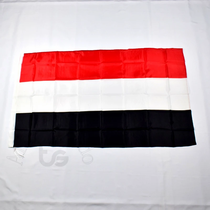 

yemen Yemenite 90*150cm flag Banner Free shipping 3x5 Foot National flag for meet,Parade,party.Hanging,decoration
