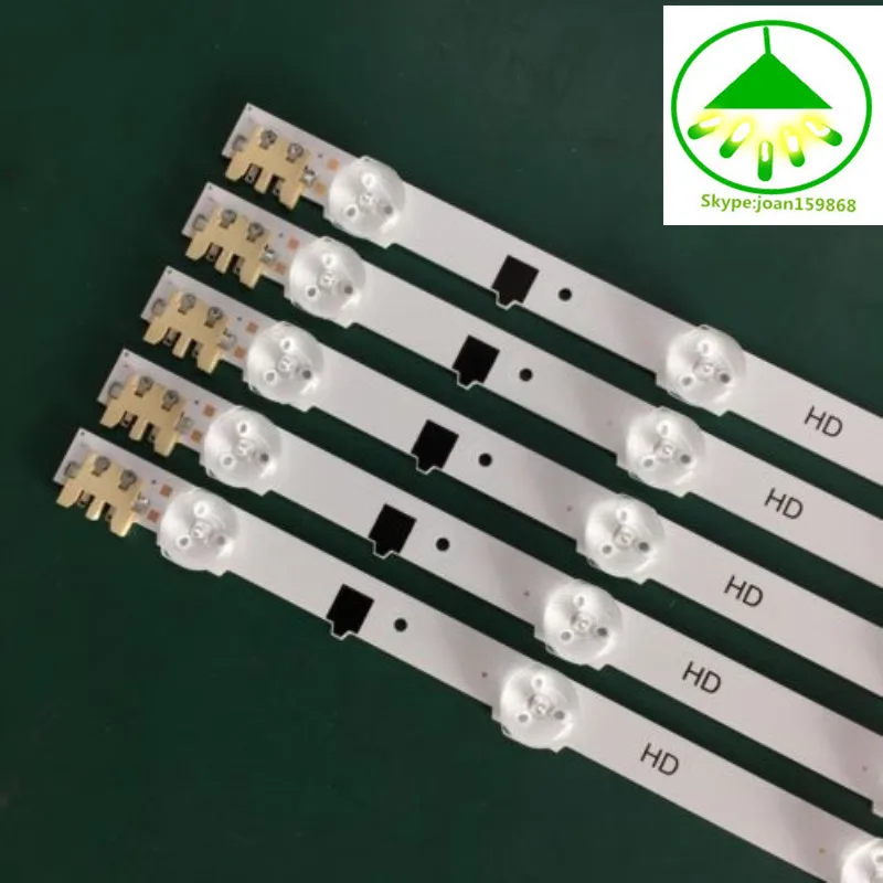 5 шт. 3" ТВ Светодиодные ленты для D2GE-320SC0-R3 UE32F6200 UE32F6400 UE32F4500 UE32F5300